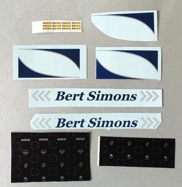Decals o.a. Bert Simons beschikbaar voor biedingen