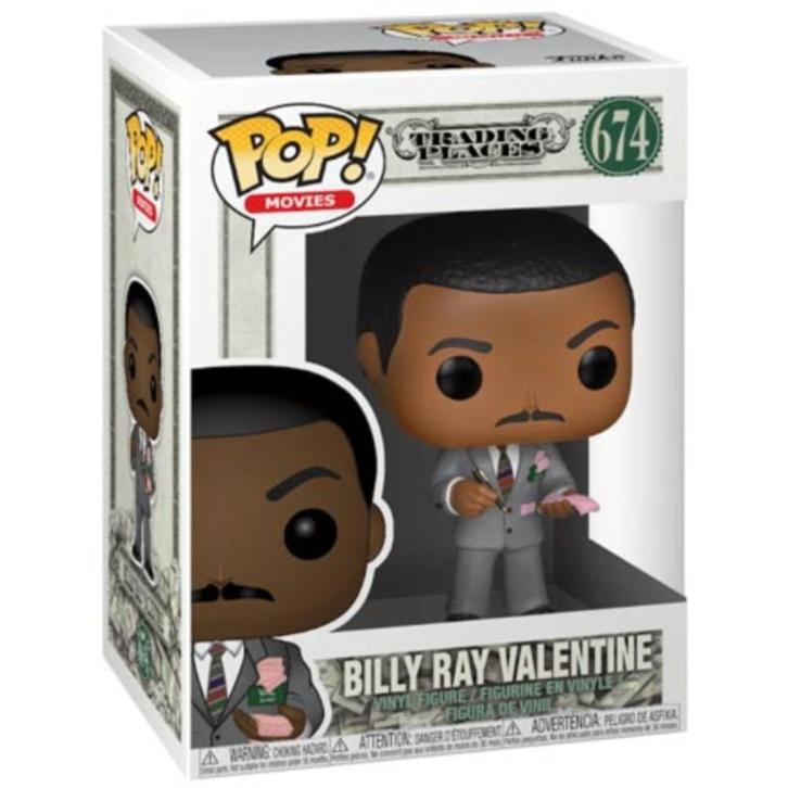 Funko Pop! Movies: Trading Places - Billy Ray Valentine #674, Verzamelen, Poppetjes en Figuurtjes, Nieuw, Verzenden