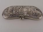 Zilveren brillenkoker                                    Z23, Antiek en Kunst, Ophalen of Verzenden, Zilver