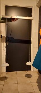 Stijlvolle hanglamp, inkortbaar, Huis en Inrichting, Ophalen, Zo goed als nieuw, Glas, 75 cm of meer