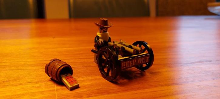 Lego 6790/6791 Bandit’s Wheelgun, Kinderen en Baby's, Speelgoed | Duplo en Lego, Gebruikt, Lego, Complete set, Ophalen of Verzenden