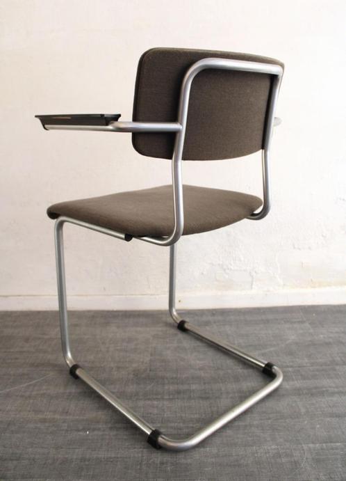 Gispen jaren 60 eetkamerstoel kantoorstoel zwevend buisframe, Huis en Inrichting, Stoelen, Gebruikt, Eén, Ophalen