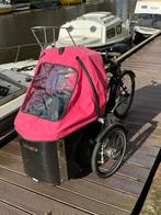 Nihola Family Bakfiets - Ideaal voor kinderen/hond!, Fietsen en Brommers, Gebruikt, Huif, 2 kinderen, Ophalen