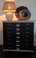 Vintage (school) ladenkast met 7 laden en vakverdeling, Antiek en Kunst, Ophalen