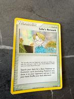 1 Trainer Celio’s Network Holo Pokemon kaart, Verzenden, Gebruikt, Losse kaart