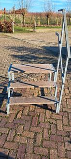 Trap 3 treden met demontabele leuning (63 cm), Caravans en Kamperen, Ophalen of Verzenden, Gebruikt