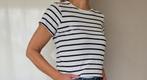 Leuk gestreept shirt S, Zwart, Ophalen of Verzenden, Zo goed als nieuw, Maat 36 (S)
