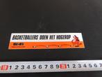 sticker Basketballers doen het hogerop BI-FI pocketworstje, Verzamelen, Ophalen, Zo goed als nieuw