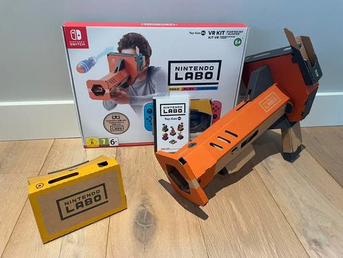 Nintendo labo vr kit 4, Spelcomputers en Games, Games | Nintendo Switch, Gebruikt, Avontuur en Actie, 1 speler, Vanaf 3 jaar, Virtual Reality