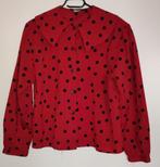 Leuke rode blouse 
Maat L, Ophalen of Verzenden, Zo goed als nieuw, Maat 38/40 (M), Rood