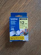 tape cassette brother TZ-C31 Zwart/geel P-touch, Computers en Software, Labelprinters, Verzenden, Nieuw