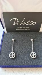Nieuwe Di Lusso jewels oorhangers/oorbellen Pessacden, Verzenden, Zilver, Oorbellen