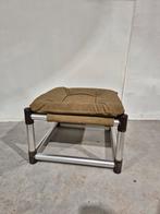Magnatex tetra inc. Usa voetenbank vintage safari stijl, Tetra inc, Ophalen of Verzenden, Onbekend, Rechthoekig