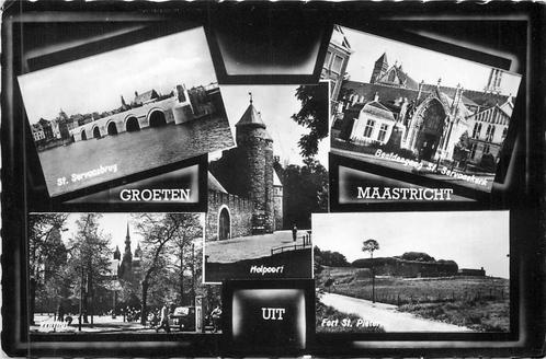 (381-351-039) Maastricht Groeten uit, Verzamelen, Ansichtkaarten | Nederland, Limburg, Voor 1920, Verzenden