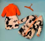 Vintage Barbie MOD Outfit #1873 Plush Pony 1969 Mattel, Ophalen of Verzenden, Kleertjes