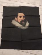 Katoenen Lap Stof - Portret Man - 50x45cm, Verzenden, 120 cm of meer, Nieuw, Katoen