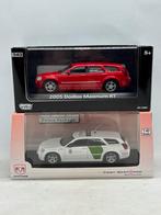 2x 1:43 2005 dodge magnum, Ophalen of Verzenden, Zo goed als nieuw, Auto, Norev