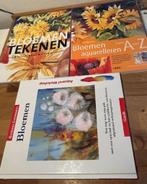3 x Bloemen in aquarel, tekenen aquarel Workshop. Librero/G, Ophalen of Verzenden, Zo goed als nieuw, Tekenen en Schilderen, Stevens/Fletcher e.a.