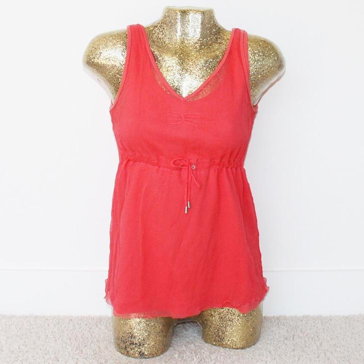 Mooi Rivamonti Topje - 80 (M) € 25,-, Kleding | Dames, Tops, Zo goed als nieuw, Maat 38/40 (M), Overige kleuren, Zonder mouw, Ophalen of Verzenden