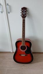Richwood RD-12 Western gitaar + tas, Ophalen, Zo goed als nieuw, Western- of Steelstringgitaar