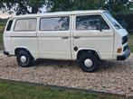 VW T3 9-persoons kombi 1984 – met kenteken en papieren, Wit, Bruin, Particulier, 78 pk