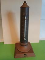 Vintage Koperen Thermometer in de vorm van een Vuurtoren, Ophalen of Verzenden