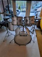 MOET WEG!! Maya Pro drumstel compleet, Muziek en Instrumenten, Drumstellen en Slagwerk, Overige merken, Gebruikt, Ophalen