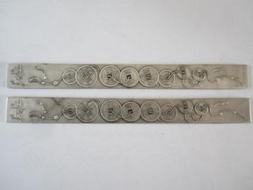 Antieke presse- papier set tibet zilver ( miao zilver) #1766 beschikbaar voor biedingen