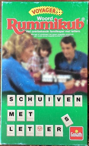 Woord rummikub met kleine stenen, compleet beschikbaar voor biedingen