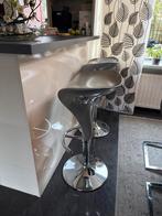 Set van 2 moderne barkrukken in hoogte verstelbaar, Huis en Inrichting, Barkrukken, Kunststof, In hoogte verstelbaar, 60 tot 90 cm