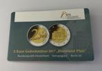 2 Euro Duitsland 2017 BU coincard letter A (Rheinland-Pfalz), 2 euro, Duitsland, Losse munt, Verzenden