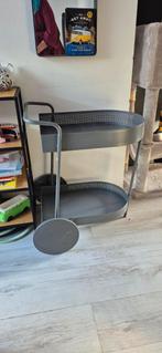 Industriële Trolley - L60xB48xH70, Huis en Inrichting, Stoelen, Ophalen, Zo goed als nieuw, Metaal, Industrieel