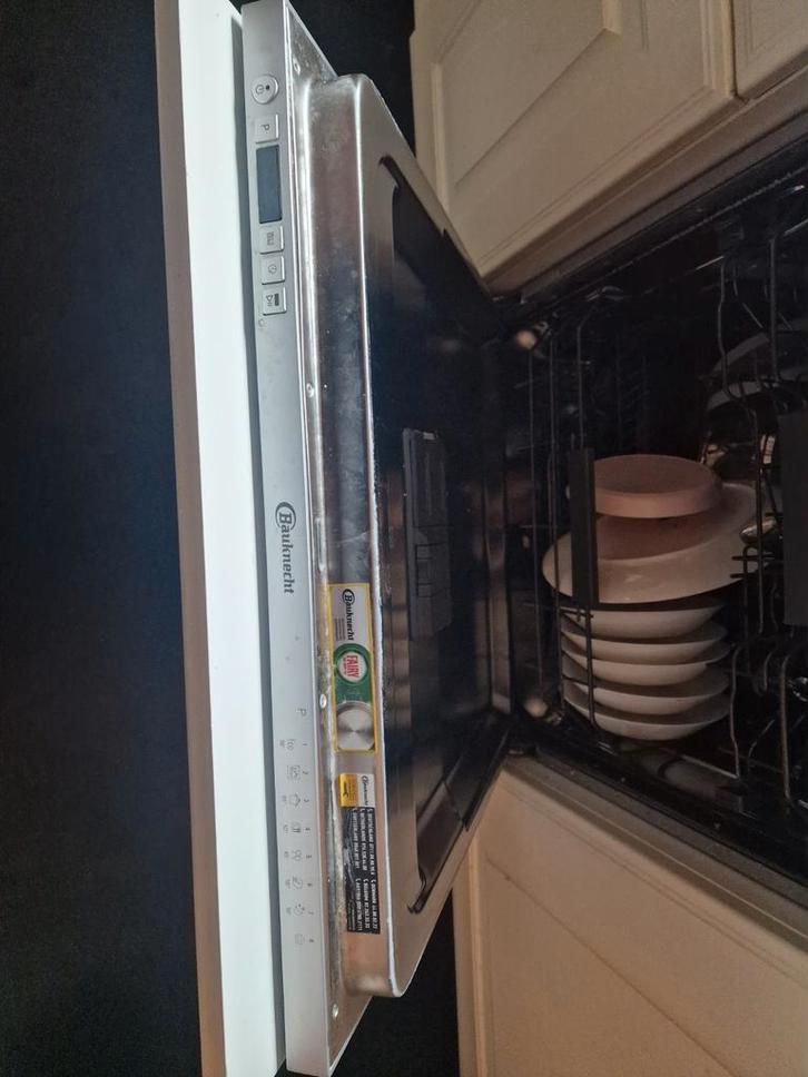 Bauknecht inbouw vaatwasser - Wegens nieuwe keuken, Witgoed en Apparatuur, Vaatwasmachines, Gebruikt, Inbouw, Minder dan 85 cm