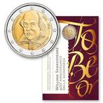 2 euro San Marino 2016 - William Shakespeare (BU), Ophalen of Verzenden, San Marino, 2 euro, Setje