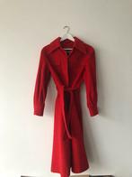 Vintage wollen jas rood 38/40, Verzenden, Zo goed als nieuw, Maat 38/40 (M), Rood