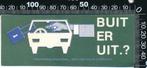 Sticker: Politie - Buit er uit (Donker Groen), Ophalen of Verzenden, Zo goed als nieuw, Bedrijf of Vereniging