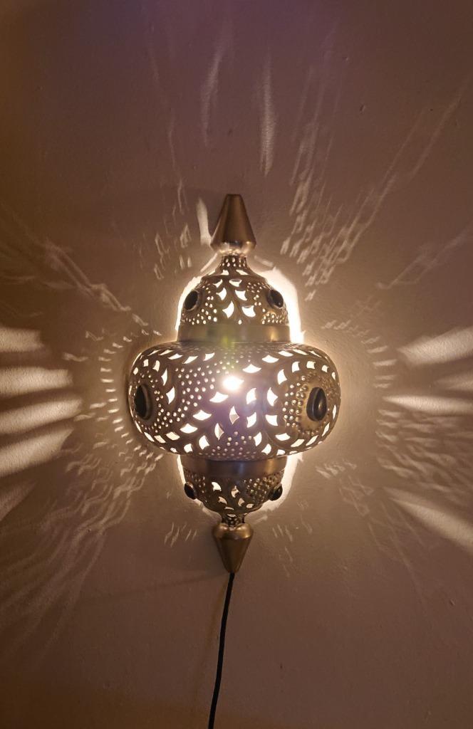 Diverse filligrain gaatjeslamp hanglamp wandlamp tafellamp, Huis en Inrichting, Lampen | Wandlampen, Nieuw, Glas, Metaal, Ophalen of Verzenden