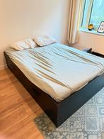 Gratis Brimnes Bed 160x200 inclusief Matras, Huis en Inrichting, Ophalen, Zo goed als nieuw, Tweepersoons, 160 cm