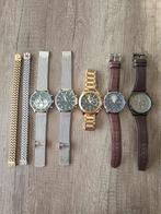 Tommy Hilfiger heren horloges + 2 armbanden, Staal, Staal, Polshorloge, Zo goed als nieuw