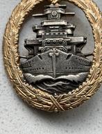 Duitse Kriegsmarine badge, medaille onderscheiding, Verzamelen, Ophalen of Verzenden, Marine, Duitsland, Embleem of Badge