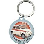 Fiat 500 Turijn Italy reclame sleutelhanger keychain