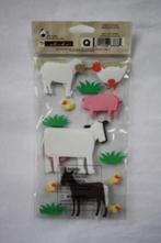6 pakjes Jolee's Stickers collage farm animals, Verzenden, Nieuw, Versiering of Embellishment, Overige merken