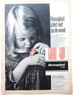 20 vintage advertenties reclames Hansaplast 65-75 pleister, Verzamelen, Verzenden, Gebruikt, Overige typen