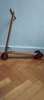 Vintage houten kinderstep, Fietsen en Brommers, Steps, Ophalen of Verzenden, Zo goed als nieuw, Gewone step