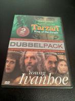 Tarzan: King of the jungle + Young Ivanhoe!, Cd's en Dvd's, Dvd's | Avontuur, Gebruikt, Ophalen of Verzenden