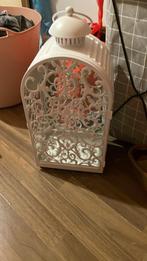 Decoratieve Lantaarn van Ikea, Huis en Inrichting, Ophalen, 25 tot 50 cm, Wit, Zo goed als nieuw