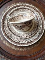 Antieke Servies Societe Ceramique Old Bridge, Antiek en Kunst, Antiek | Servies compleet, Ophalen of Verzenden