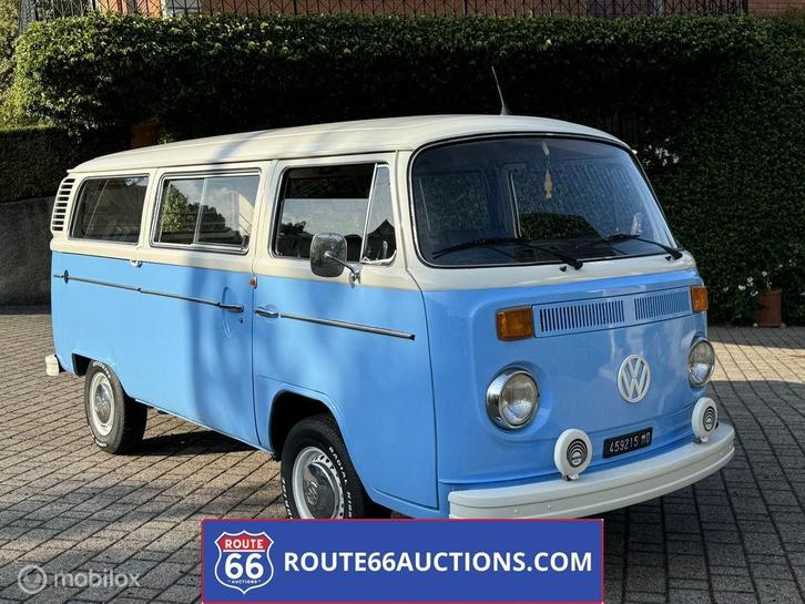 Volkswagen T2 | 1979 | Route 66 Auctions, Auto's, Oldtimers, Bedrijf, Te koop, Volkswagen, Benzine, Overige carrosserieën, Handgeschakeld