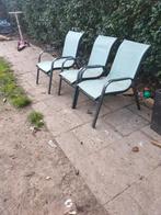 Tuinstoelen - Set van 3 voor kids, Ophalen of Verzenden, Gebruikt, Metaal