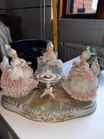 Dresden porselijn tableau, Verzamelen, Beelden en Beeldjes, Ophalen, Gebruikt, Mens